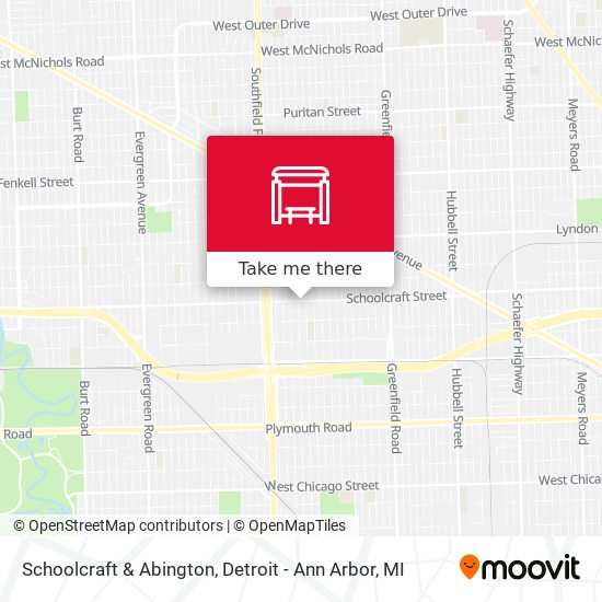 Schoolcraft & Abington map