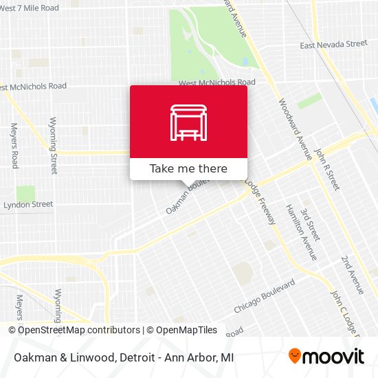Mapa de Oakman & Linwood