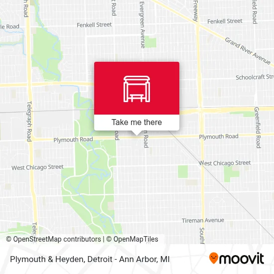 Plymouth & Heyden map