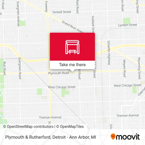 Plymouth & Rutherford map