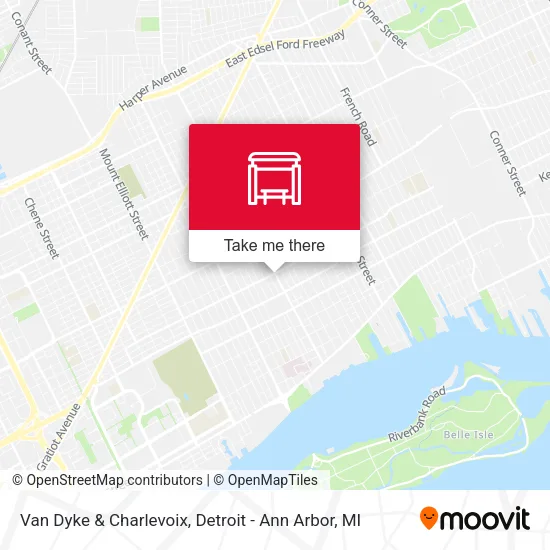 Mapa de Van Dyke & Charlevoix