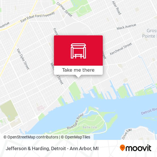 Mapa de Jefferson & Harding