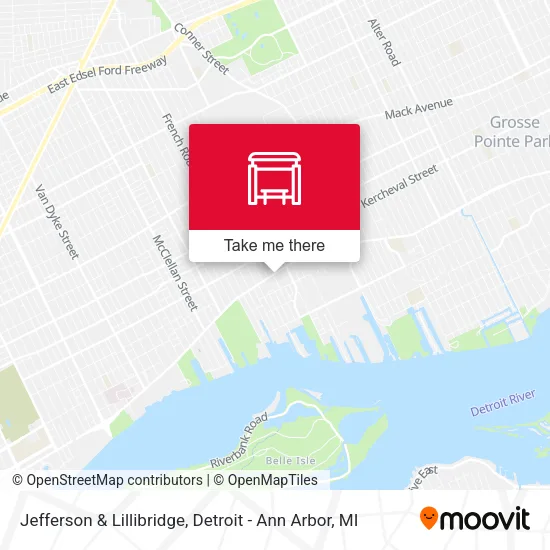 Jefferson & Lillibridge map