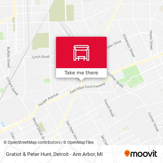 Gratiot & Peter Hunt map