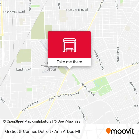 Gratiot & Conner map