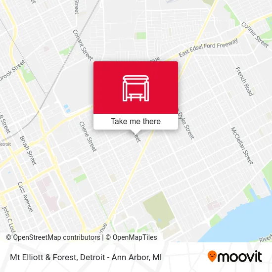 Mt Elliott & Forest map