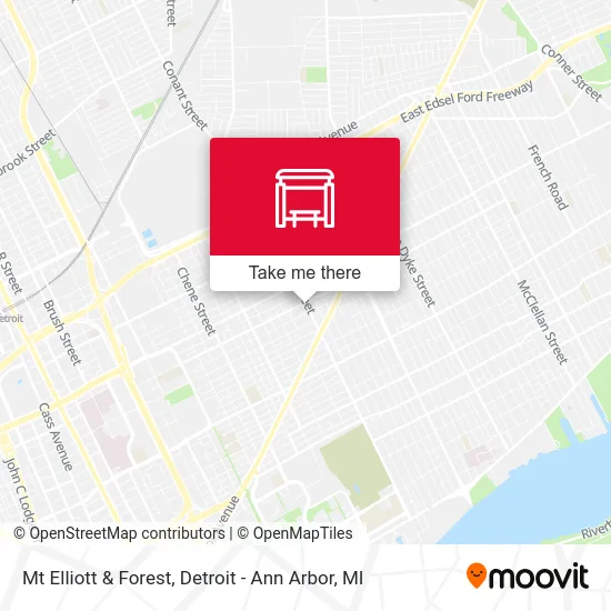 Mt Elliott & Forest map