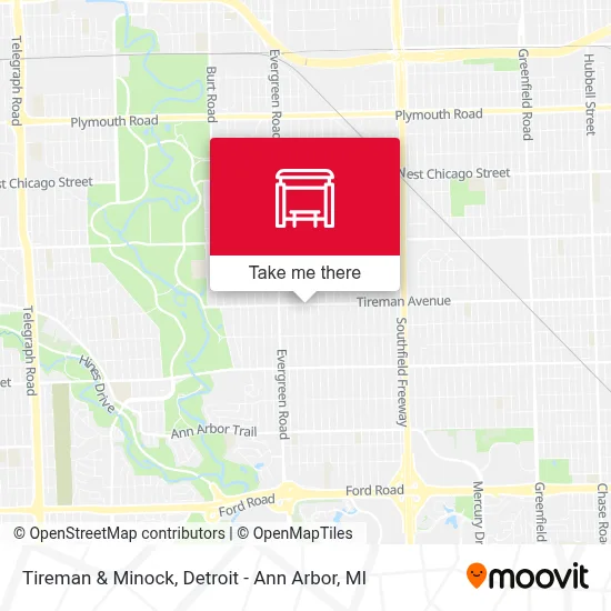 Tireman & Minock map