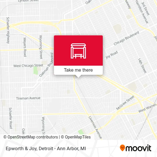 Epworth & Joy map