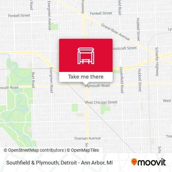 Mapa de Southfield & Plymouth