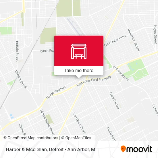 Harper & Mcclellan map