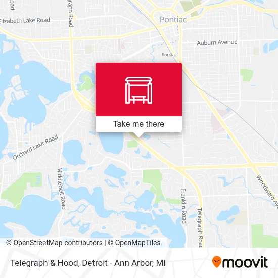 Telegraph & Hood map