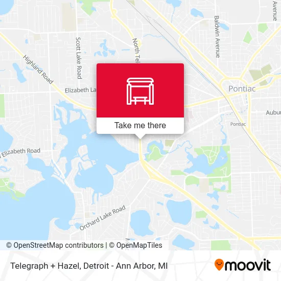 Telegraph + Hazel map