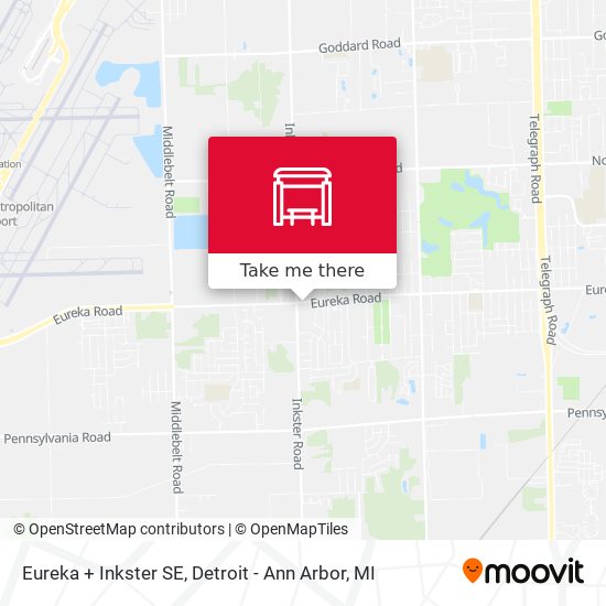 Mapa de Eureka + Inkster SE