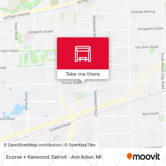Mapa de Ecorse + Kenwood