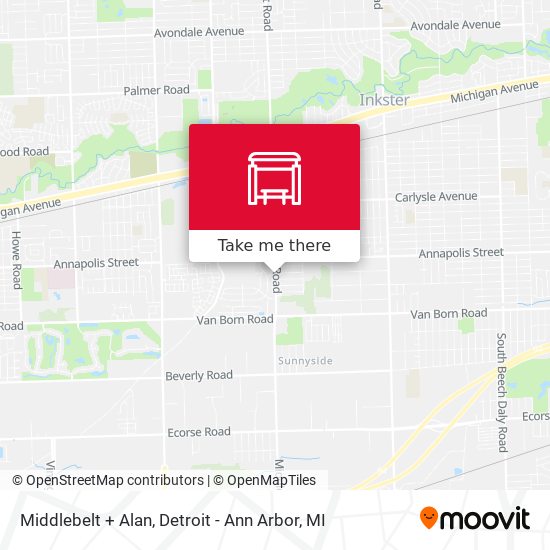 Mapa de Middlebelt + Alan
