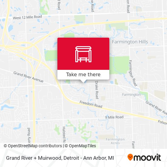 Mapa de Grand River + Muirwood