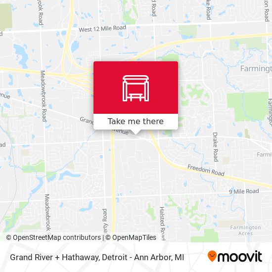 Mapa de Grand River + Hathaway