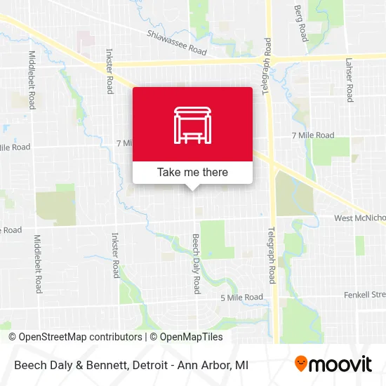 Beech Daly & Bennett map