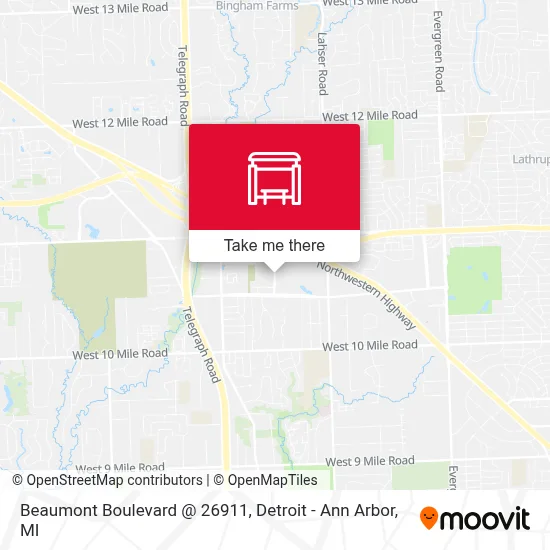 Beaumont Boulevard @ 26911 map
