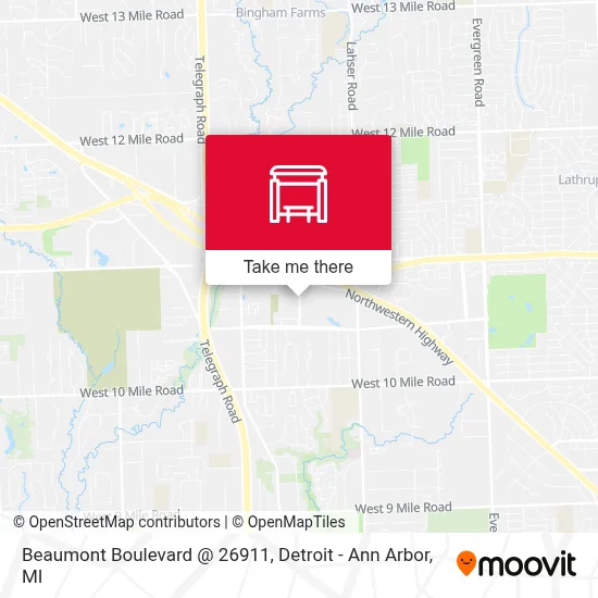 Beaumont Boulevard @ 26911 map