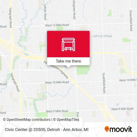 Civic Center @ 20500 map