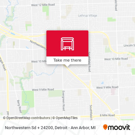 Northwestern Sd + 24200 map