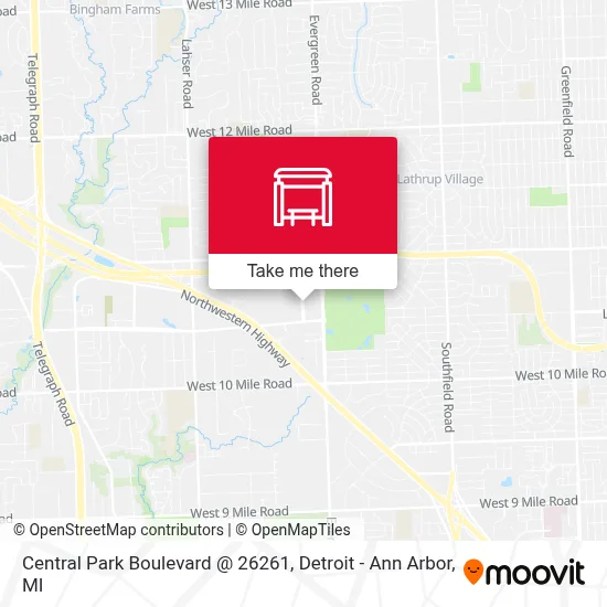 Central Park Boulevard @ 26261 map