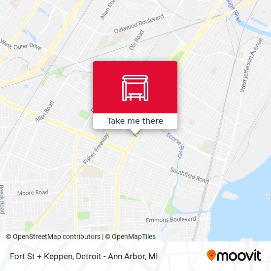 Mapa de Fort St + Keppen