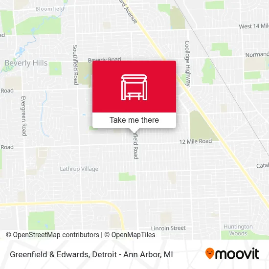 Greenfield & Edwards map