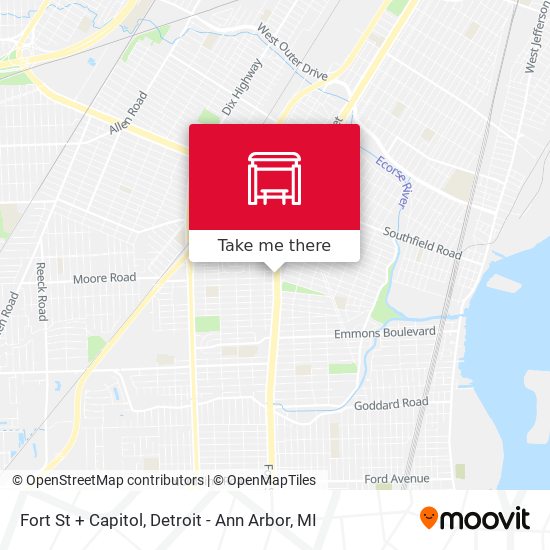 Mapa de Fort St + Capitol