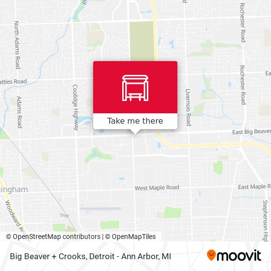 Mapa de Big Beaver + Crooks