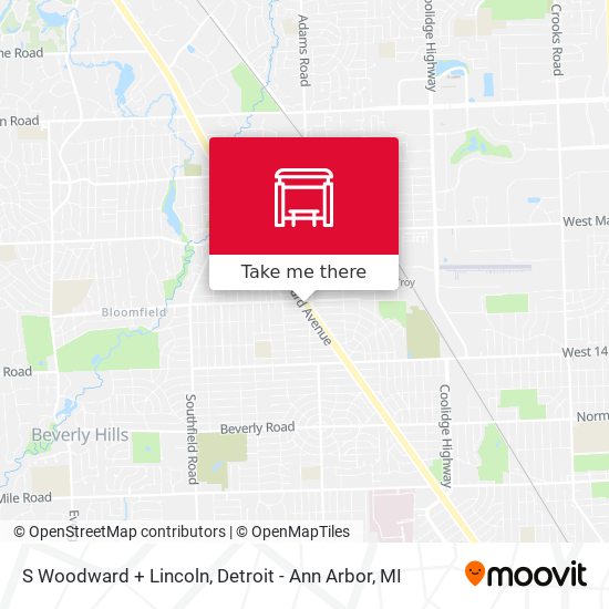 S Woodward + Lincoln map