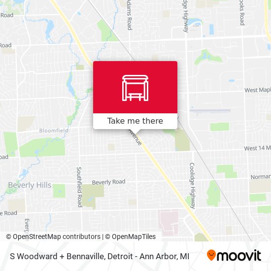 S Woodward + Bennaville map