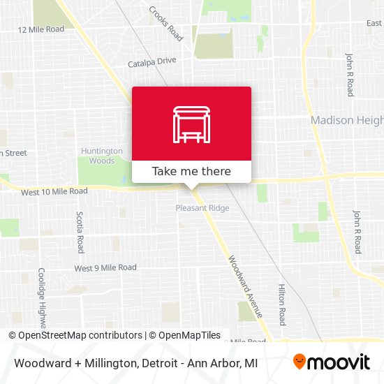 Mapa de Woodward + Millington
