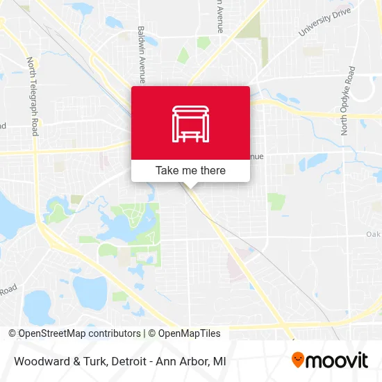 Woodward & Turk map