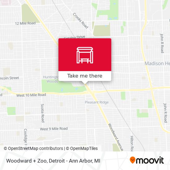 Mapa de Woodward + Zoo