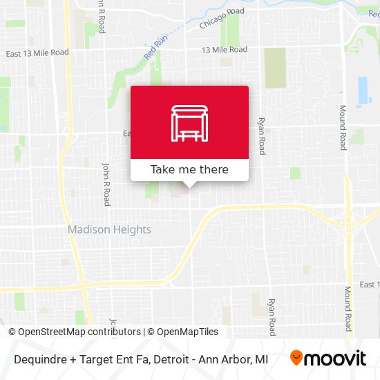 Dequindre + Target Ent Fa map