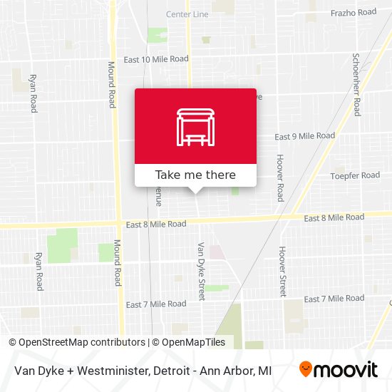 Van Dyke + Westminister map