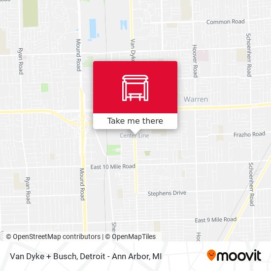 Mapa de Van Dyke + Busch