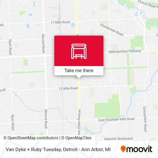 Van Dyke + Ruby Tuesday map