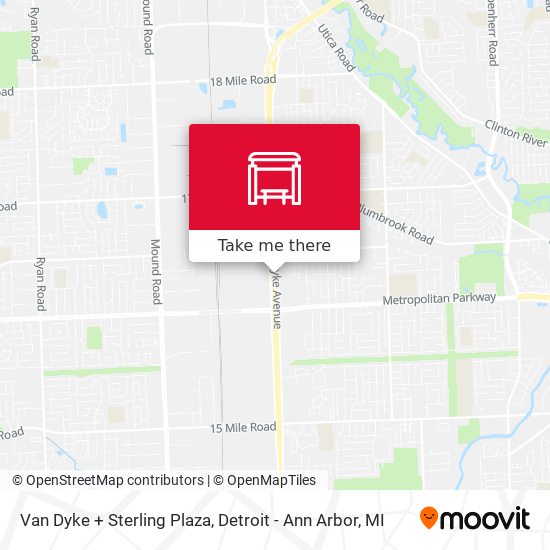 Van Dyke + Sterling Plaza map