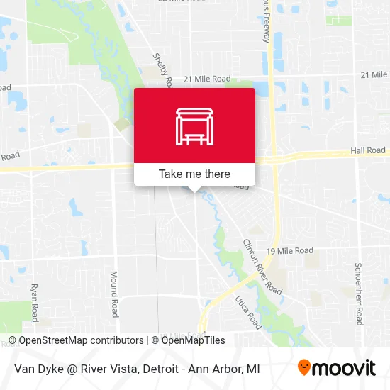 Van Dyke @ River Vista map