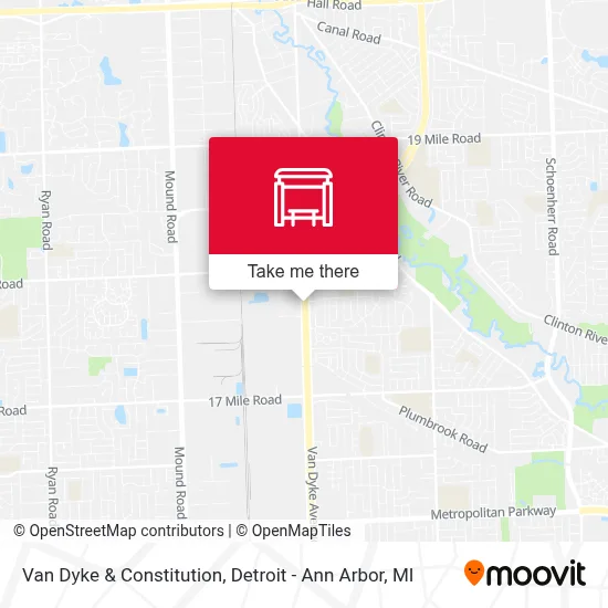 Van Dyke & Constitution map