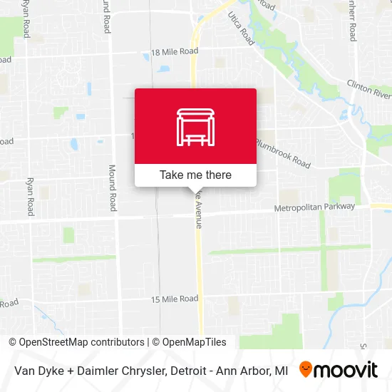 Van Dyke + Daimler Chrysler map