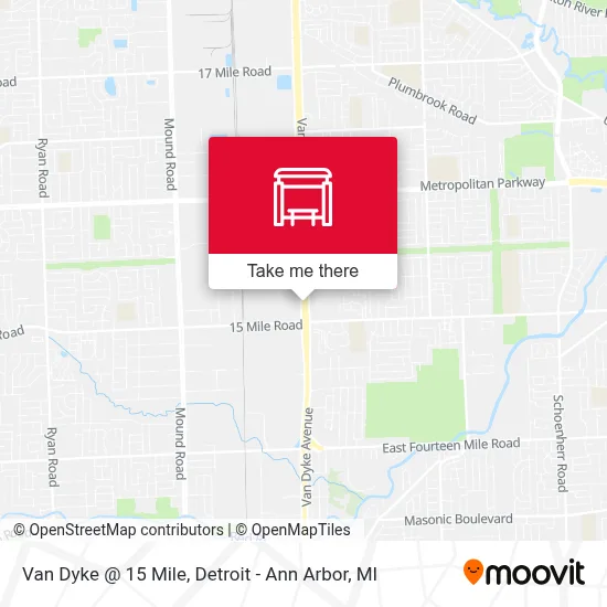 Van Dyke @ 15 Mile map