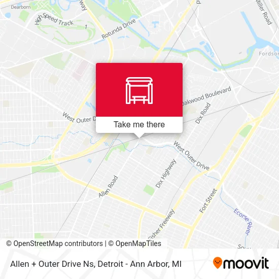 Allen + Outer Drive Ns map