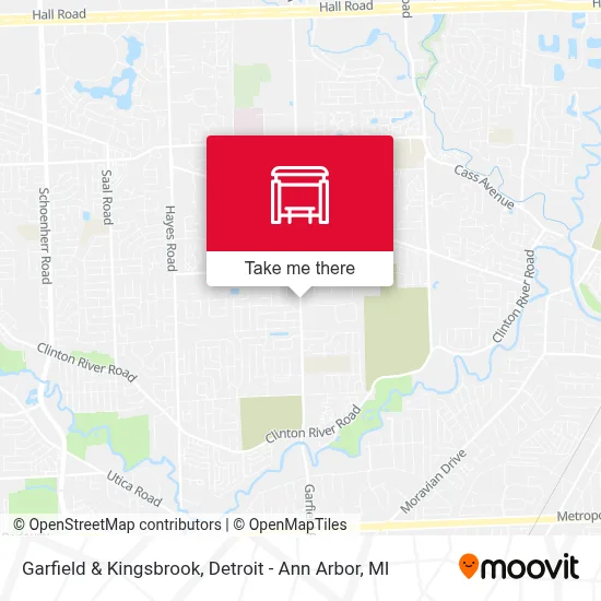 Garfield & Kingsbrook map