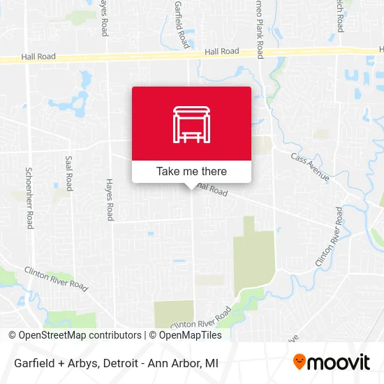 Garfield + Arbys map