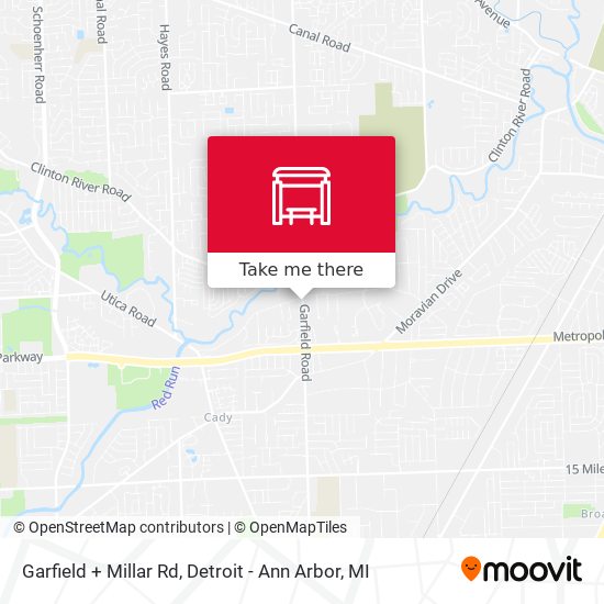 Mapa de Garfield + Millar Rd